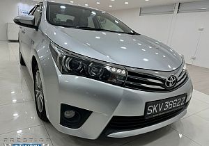 Toyota Corolla Altis 1.6L CVT Elegance LED Keyless Silver 2015
